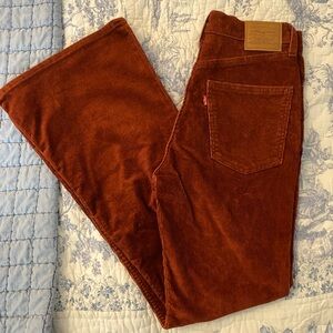 Levis Corduroy 70s High Flair Pants
